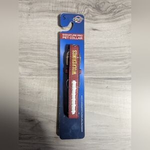 Pets First dog collar NCAA Michigan Wolverines Football small adjustable